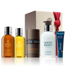 <p>For fathers who work out on Christmas Day — or want to get rid of their dad bod in the new year — this set of gym toiletries will make exercising so much more enjoyable. <b><a href="http://www.moltonbrown.com/store/mens/mens-gym-bag-essentials/ultimate-gym-essentials-gift-set/WBB196/" rel="nofollow noopener" target="_blank" data-ylk="slk:Molton Brown Ultimate Gym Essentials Gift Set;elm:context_link;itc:0;sec:content-canvas" class="link ">Molton Brown Ultimate Gym Essentials Gift Set</a> ($106)</b></p>