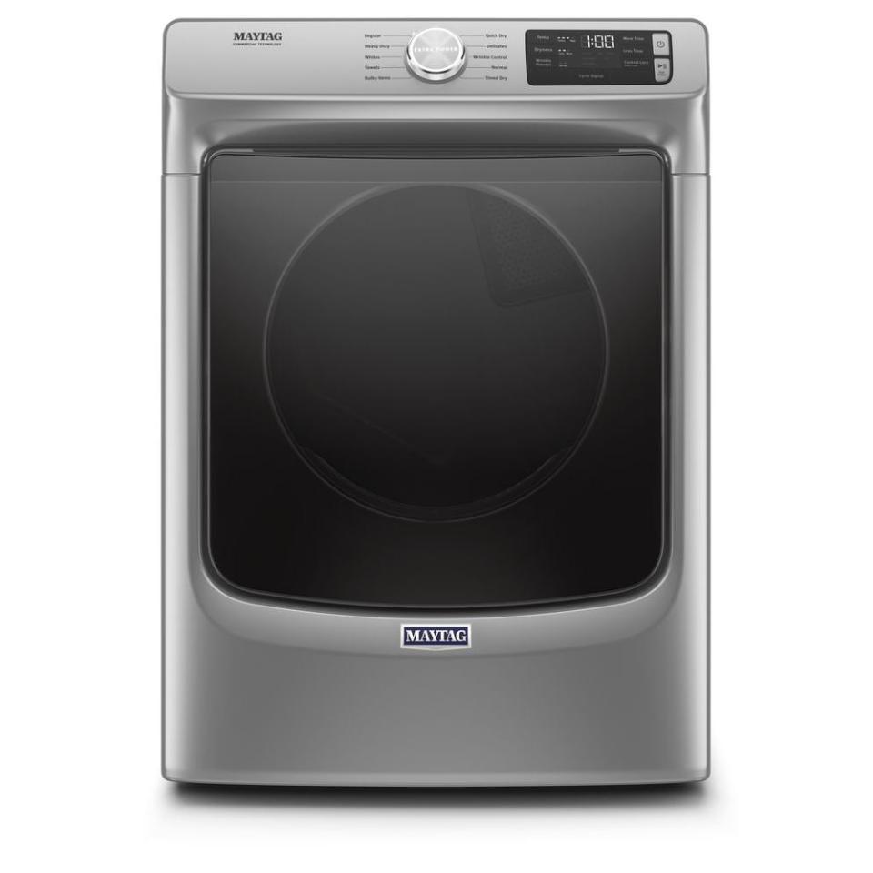 <p><a href="https://go.redirectingat.com?id=74968X1596630&url=https%3A%2F%2Fwww.lowes.com%2Fpd%2FMaytag-7-3-cu-ft-Stackable-Electric-Dryer-Metallic-Slate-ENERGY-STAR%2F1000704388&sref=https%3A%2F%2Fwww.popularmechanics.com%2Fhome%2Fg36121093%2Fbest-dryers%2F" rel="nofollow noopener" target="_blank" data-ylk="slk:Shop Now;elm:context_link;itc:0;sec:content-canvas" class="link ">Shop Now</a></p><p>7.3-Cubic-Foot Stackable Electric Dryer</p><p>lowes.com</p><p>$799.00</p>