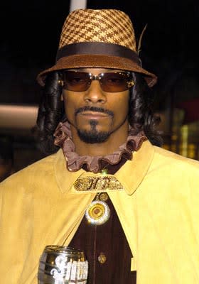 Snoop Dogg at the LA premiere of Warner Bros.' Starsky & Hutch