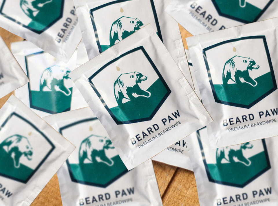  Beardpaw Beard Wipes BEAR CUB STARTER Pack