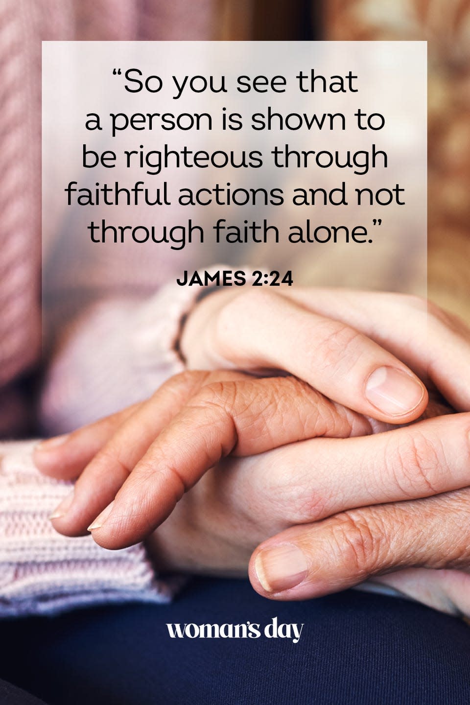 19) James 2:24