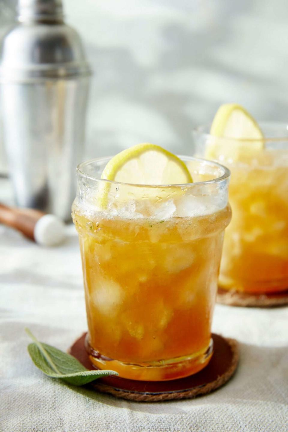 Maple Bourbon Smash