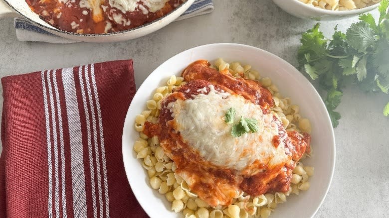 Stuffed Chicken Parmesan