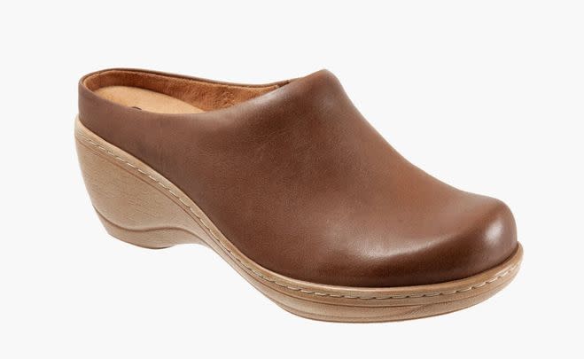 A pair of comfy vintage-inspired clogs