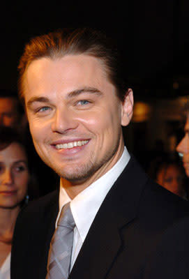 Leonardo DiCaprio at the Hollywood premiere of Miramax Films' The Aviator