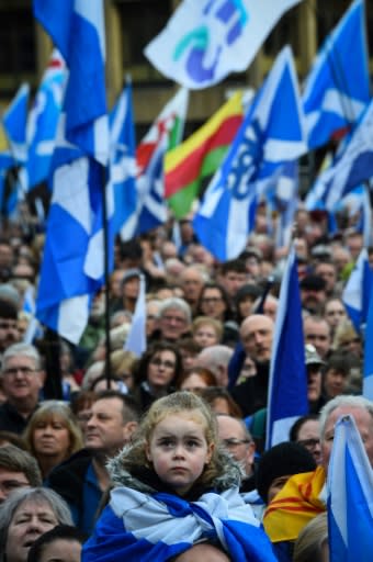Scotland voted against independence in a 2014 referendum by 55 percent