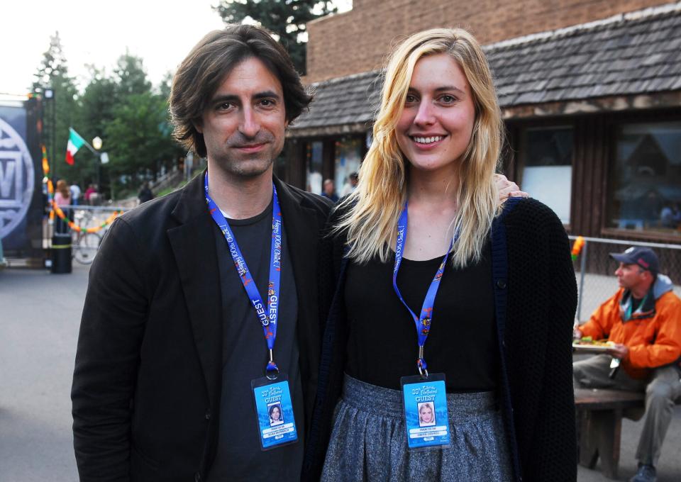 Noah Baumbach and actress Greta Gerwig attend the Opening Night Feed at the 2012 Telluride Film Festival - Day 1 on August 31, 2012 in Telluride, Colorado