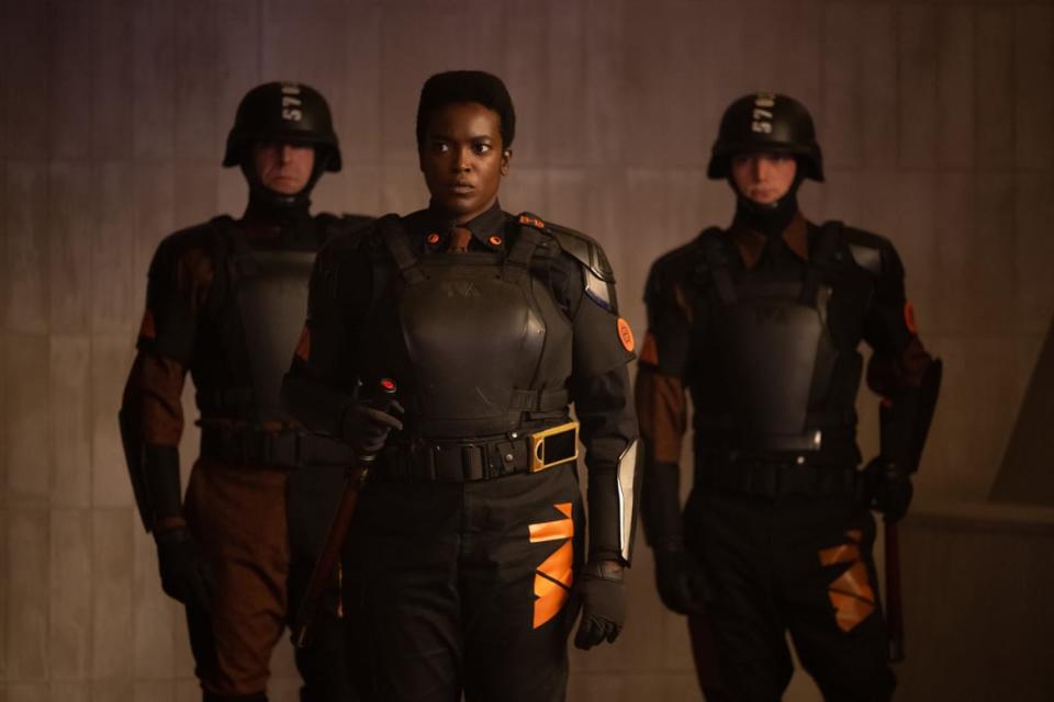 Wunmi Mosaku as Hunter B-15 in Loki.