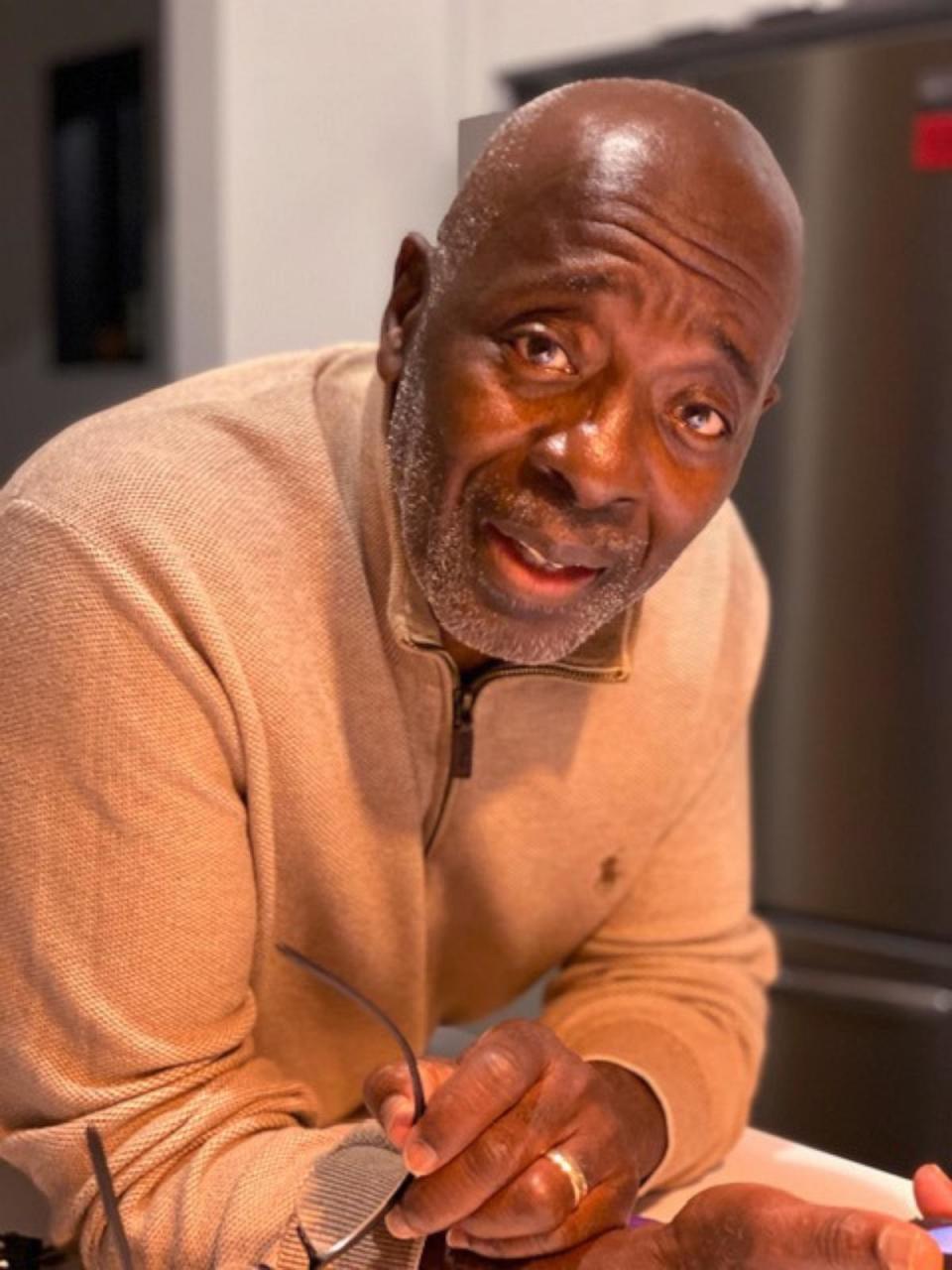 PHOTO: Retired teacher Larry Thomas poses for a picture at his home in Richmond, Virginia, in 2022. (Courtesy Larry Thomas)