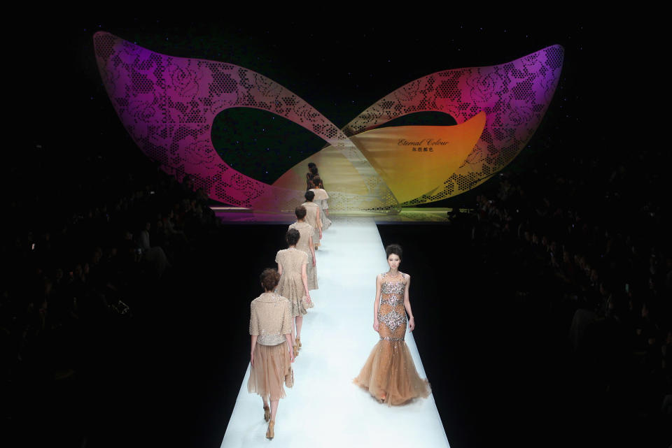 China Fashion Week 2012/13 A/W Collection - Day 3