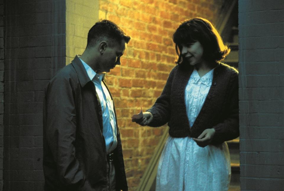 River Phoenix and Lili Taylor in 1991's Dogfight, which played the 2021 TCM virtual film festival.