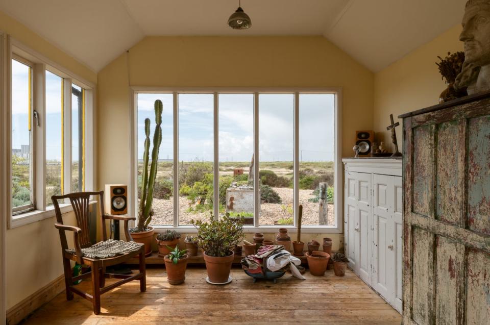 The garden room, built in an extension to the Victorian fisherman’s hut (Gilbert McCarragher)