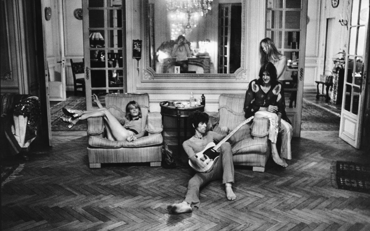 The Rolling Stones recording Exile On Main Street in France - Dominique Tarlé 