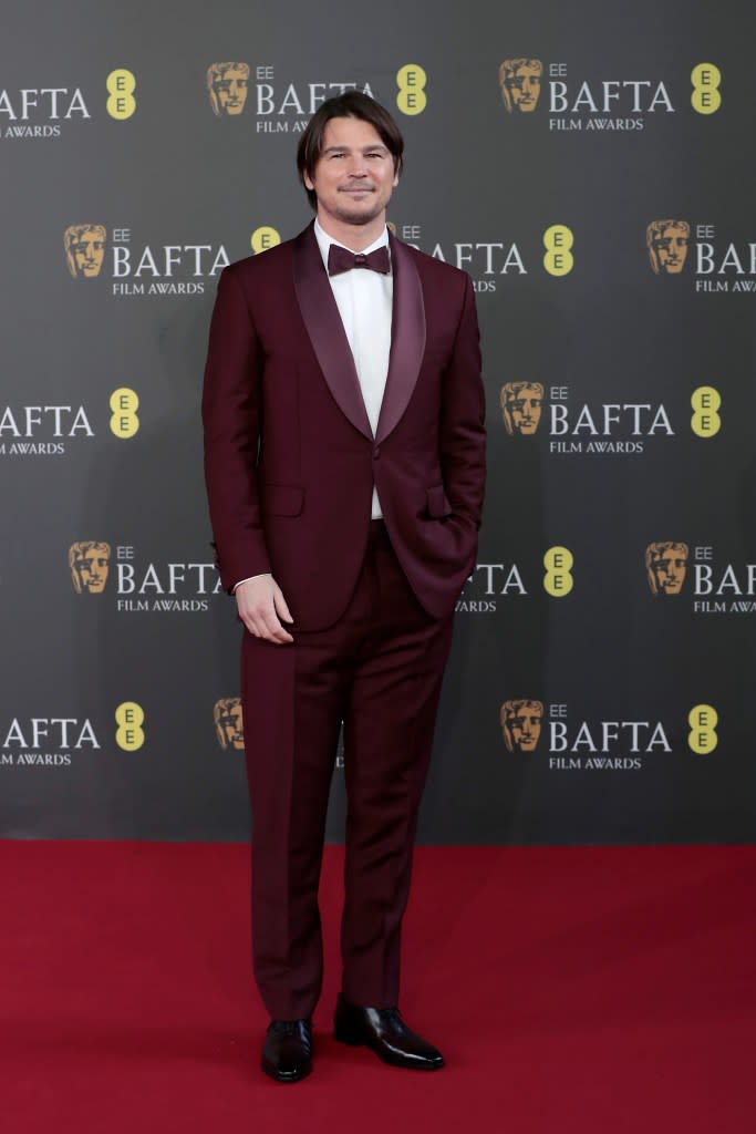 Josh Hartnett attends the EE BAFTA Film Awards 2024 at The Royal Festival Hall on February 18, 2024 in London, England.