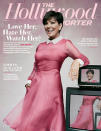 <p>At 57, the mom-ager looked pretty in pink on the cover of the <em>Hollywood Reporter</em>’s June 2013 issue. (Photo: The Hollywood Reporter) </p>