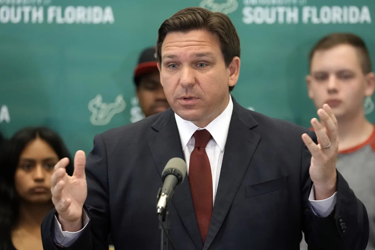 Florida gov to masked students: Time to end 'COVID theater'