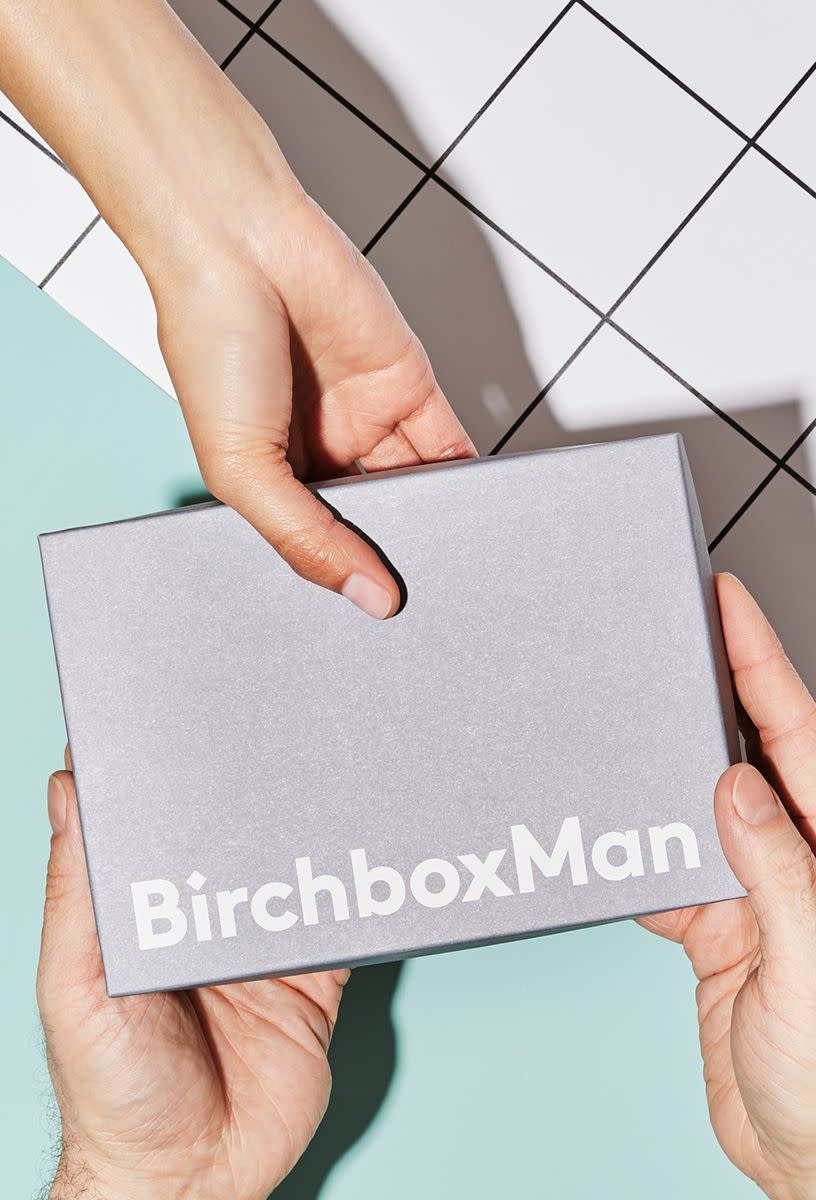 <p><strong>Birchbox</strong></p><p>birchbox.com</p><p><strong>$45.00</strong></p><p><a href="https://go.redirectingat.com?id=74968X1596630&url=https%3A%2F%2Fwww.birchbox.com%2Fgift%2Fmen%2F32752&sref=https%3A%2F%2Fwww.goodhousekeeping.com%2Fholidays%2Ffathers-day%2Fg21271459%2Fgifts-for-dad-who-has-everything%2F" rel="nofollow noopener" target="_blank" data-ylk="slk:Shop Now" class="link ">Shop Now</a></p><p>After filling out his preferences, he'll get a curated box of skincare, haircare and fragrance samples. If he finds a product he truly loves, he can get a full-size supply with a special discount. </p>