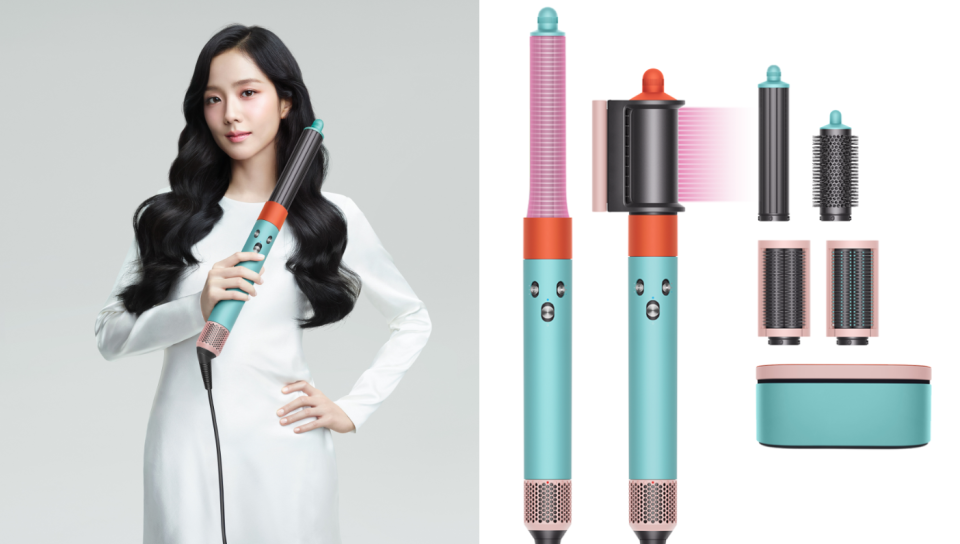 Jisoo is Dyson's brand ambassador. (PHOTO: Dyson)