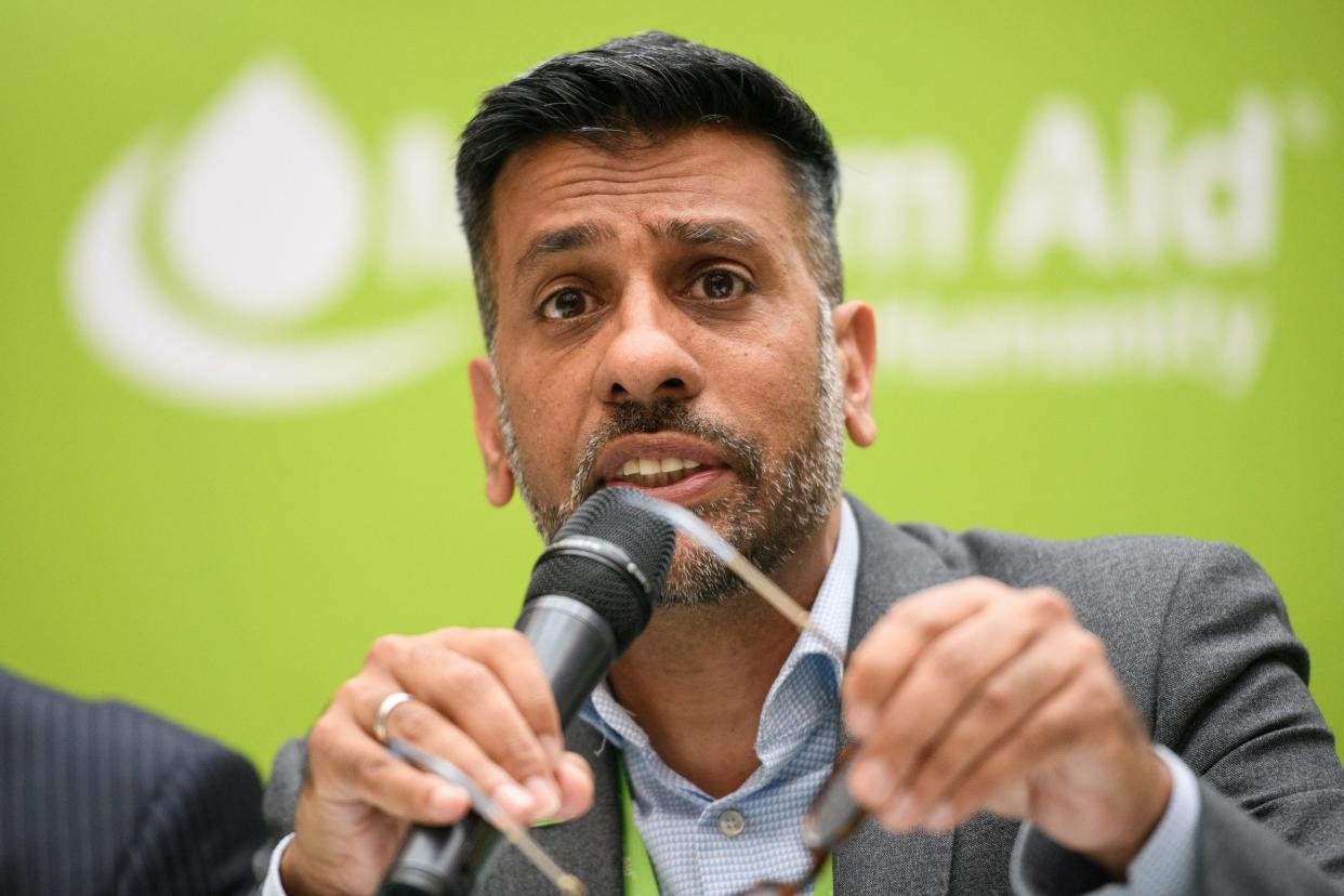 Jehangir Malik, CEO of Muslim Aid,: Getty Images