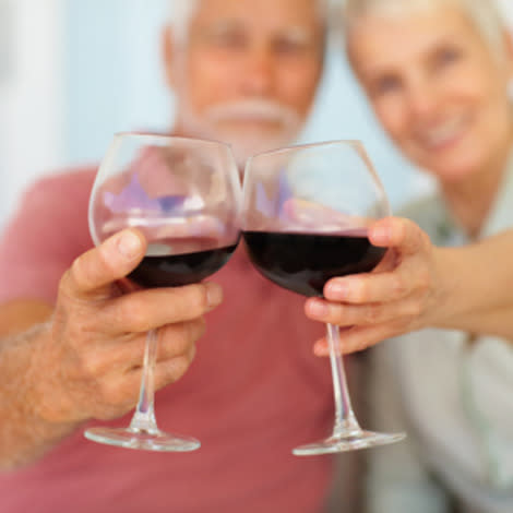 That glass of vino can help your memory stay sharp.