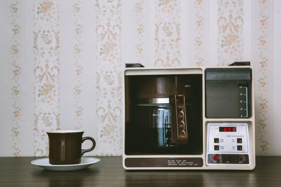 <p>In this era of Keurigs, can anyone really believe people used behemoths like this to make coffee in the '70s?</p>