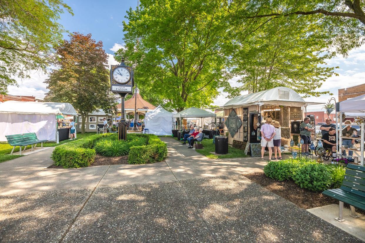 The 2022 Canton Art on Main Fine Arts Festival will be held Saturday, June 4 and Sunday, June 5. Photo/Canton Main Street