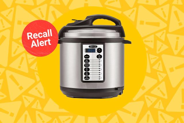 Pressure cooker recalled after reports of severe burns