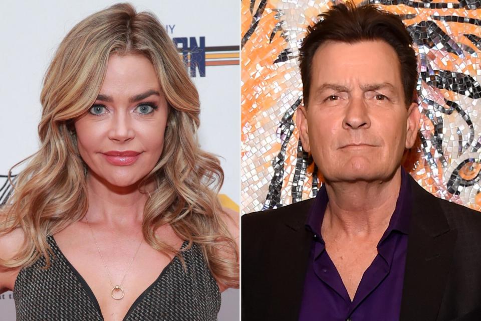 Denise Richards, Charlie Sheen