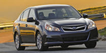 <b>8. <a href="http://autos.yahoo.com/subaru/legacy/" data-ylk="slk:Subaru Legacy;elm:context_link;itc:0;sec:content-canvas" class="link ">Subaru Legacy</a> </b><br> Superior front-crash avoidance rating; IIHS Top Safety Pick Plus.