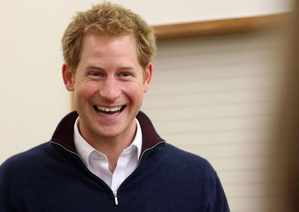 Without Beard: Prince Harry