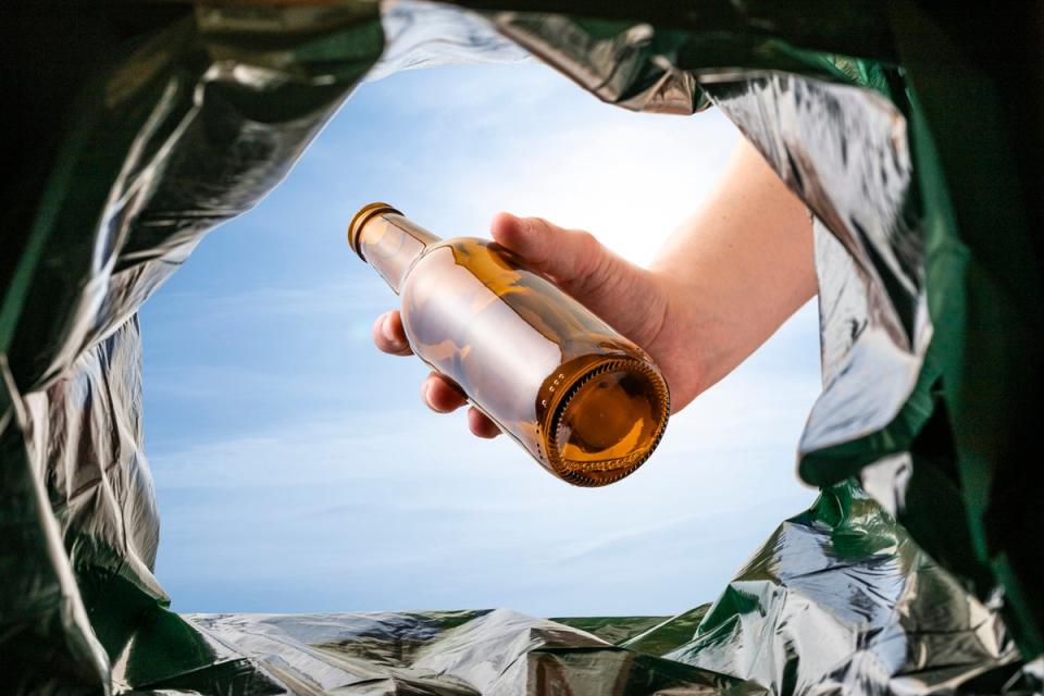 Glass and plastic will be collected together (Getty Images/iStockphoto)