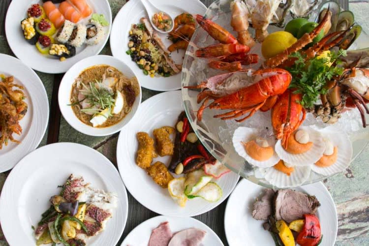 Seafood Night Buffet every Friday at Seasonal Tastes