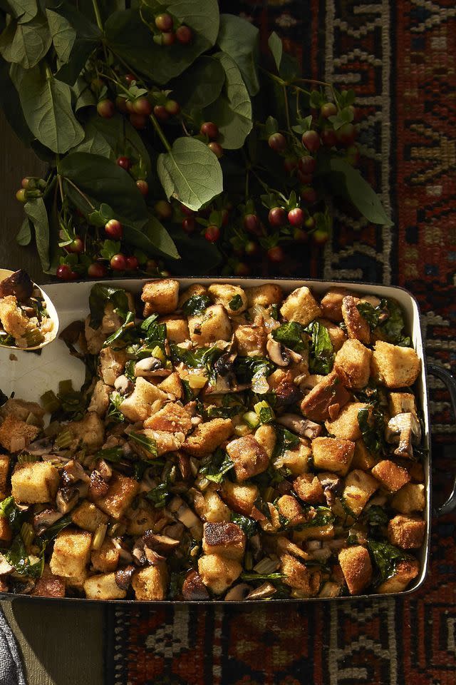 Caramelized Onion & Rye Bread Stuffing