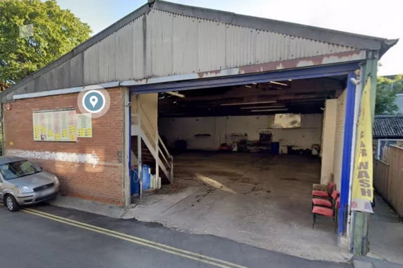 The car wash in Walton Street, Guisborough