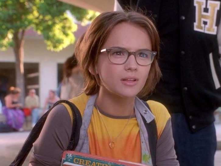 Glasses do not a nerd make: Rachel Leigh Cook in 'She's All That'Miramax Pictures