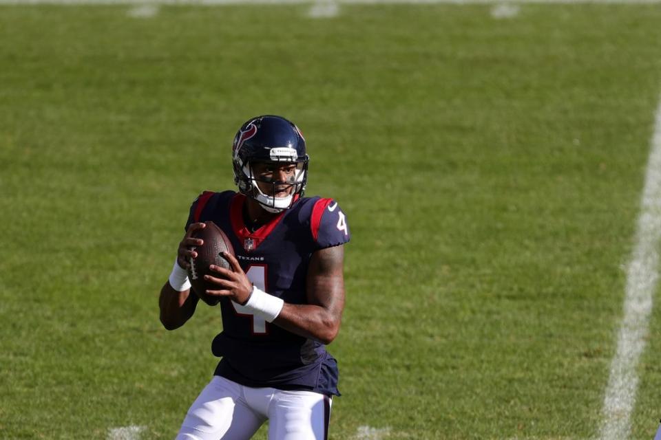 Deshaun Watson #4 of the Houston Texans (Photo by Stacy Revere/Getty Images)