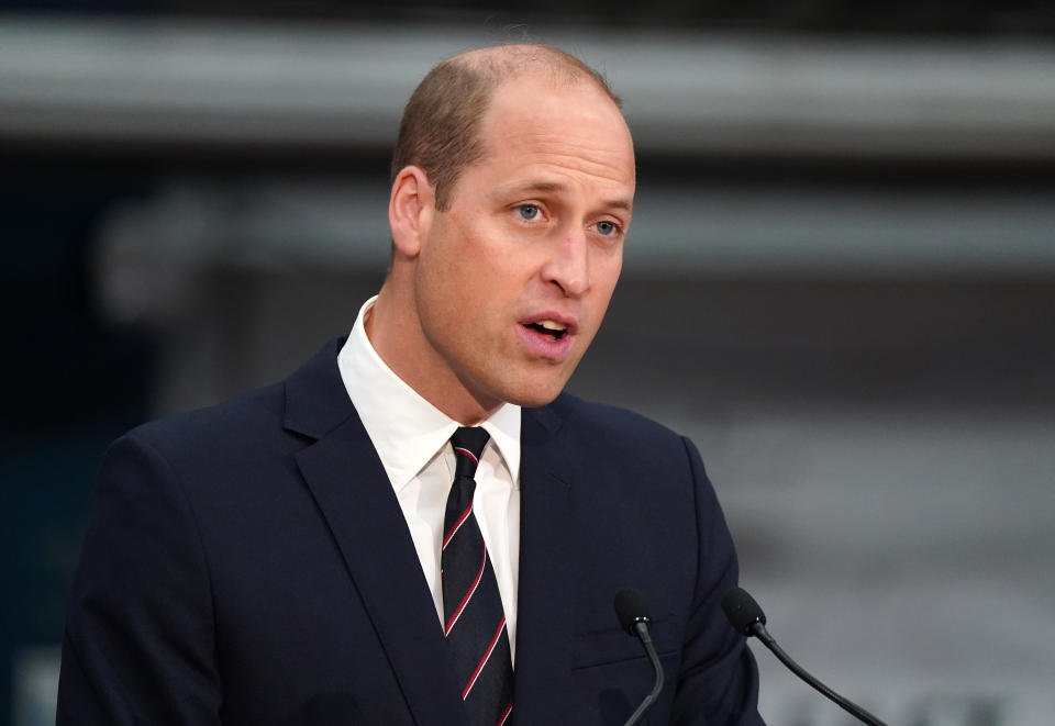 File photo dated 29/06/21 of the Duke of Cambridge who has said the 