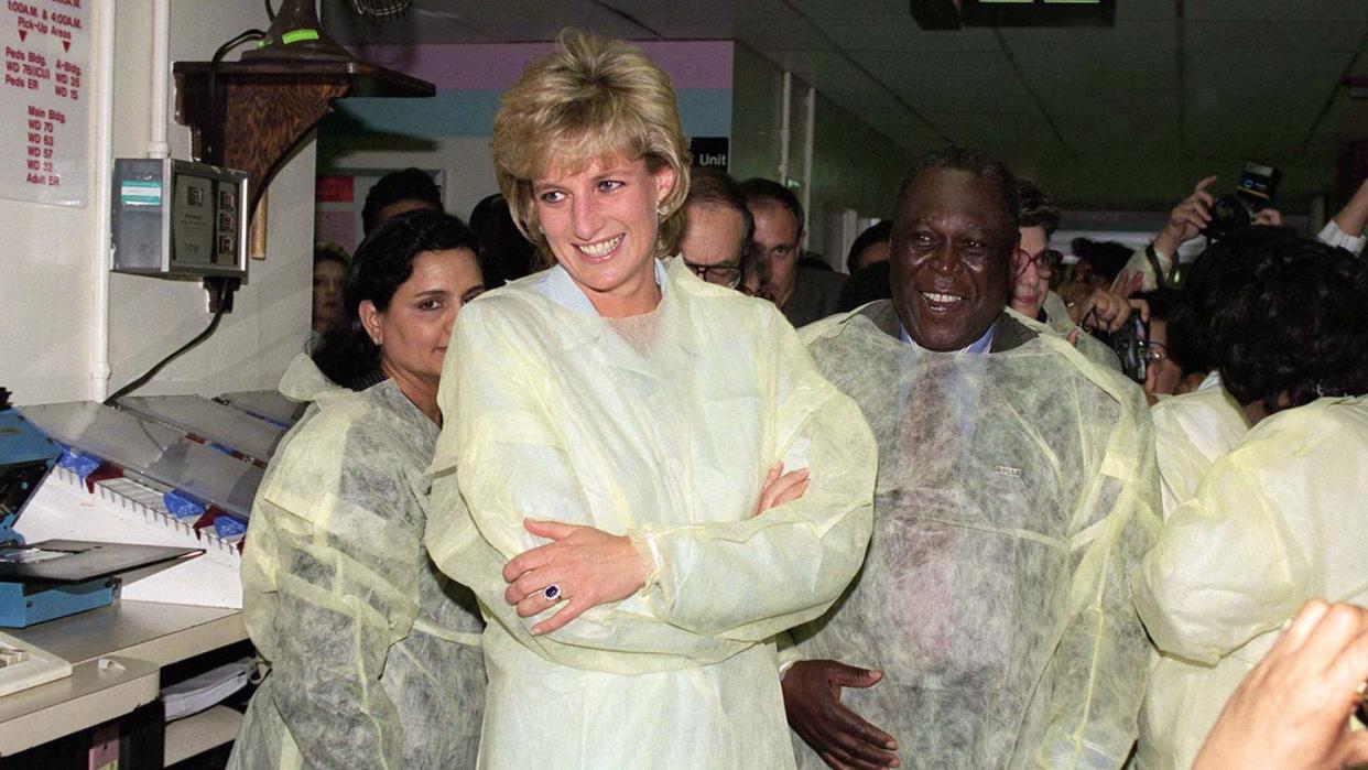 princess diana hospital gown usa