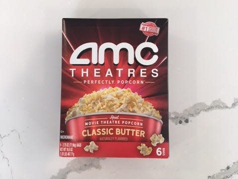 Microwave AMC Theatres classic butter popcorn