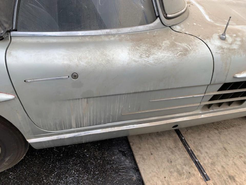 Mercedes 300SL Roadster barn find