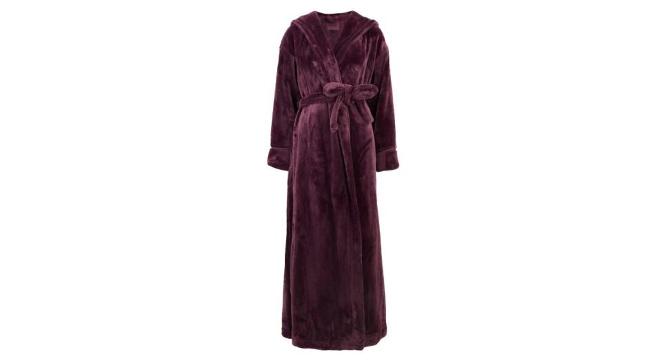 Fleece Long Dressing Gown 