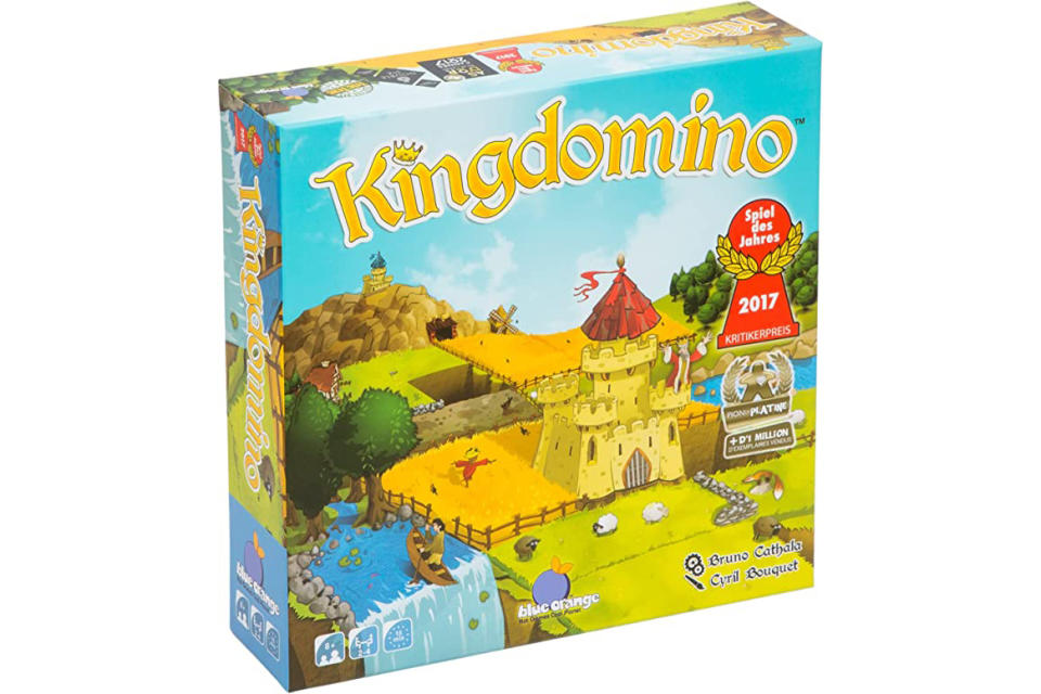 Blue Orange Games Kingdomino Award Winning Family Strategy Board Game. (Photo: Amazon SG)