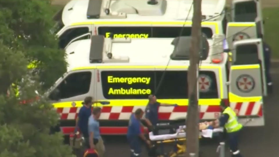 A toddler was seriously injured in Sydney’s Inner West on Friday afternoon. Source: Nine News