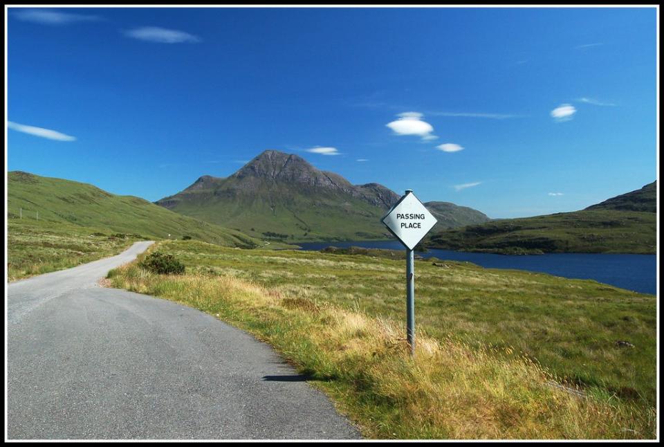 115 Road below Stac Pollaidh