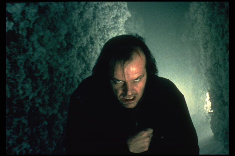 (Original Caption) Jack Nicholson in The Shining. (Photo by Sunset Boulevard/Corbis via Getty Images)