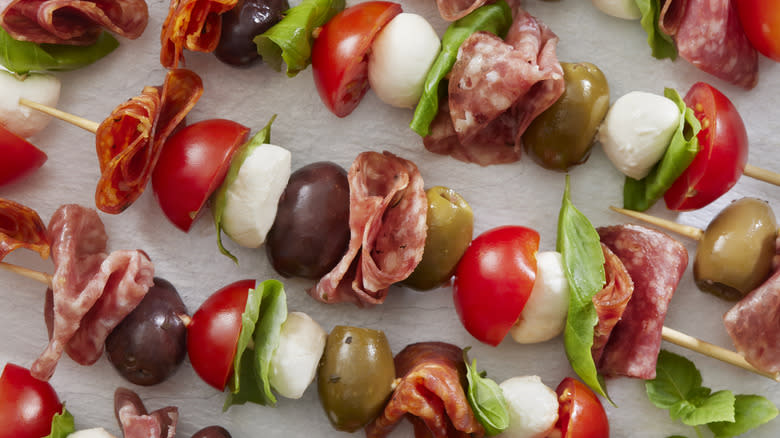 antipasto skewers