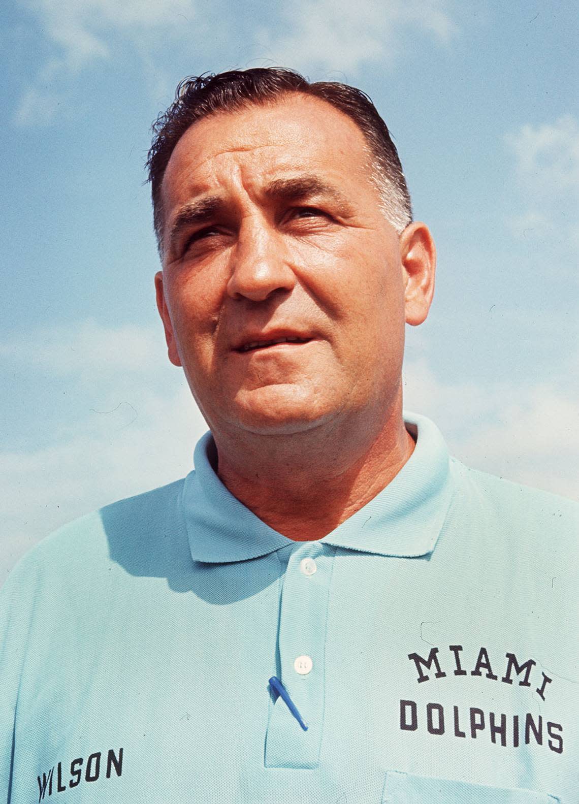 First Miami Dolphins coach George Wilson.