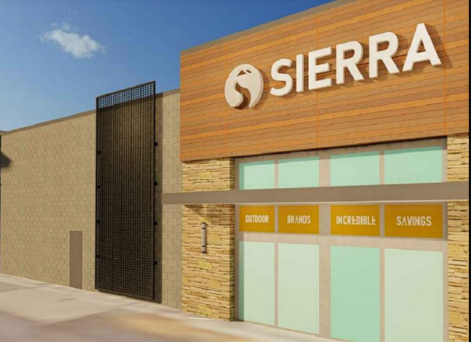 A rendering for TJX Brand Sierra was included in a 2022 feasibility study for the old Toys R Us space in Kennewick.