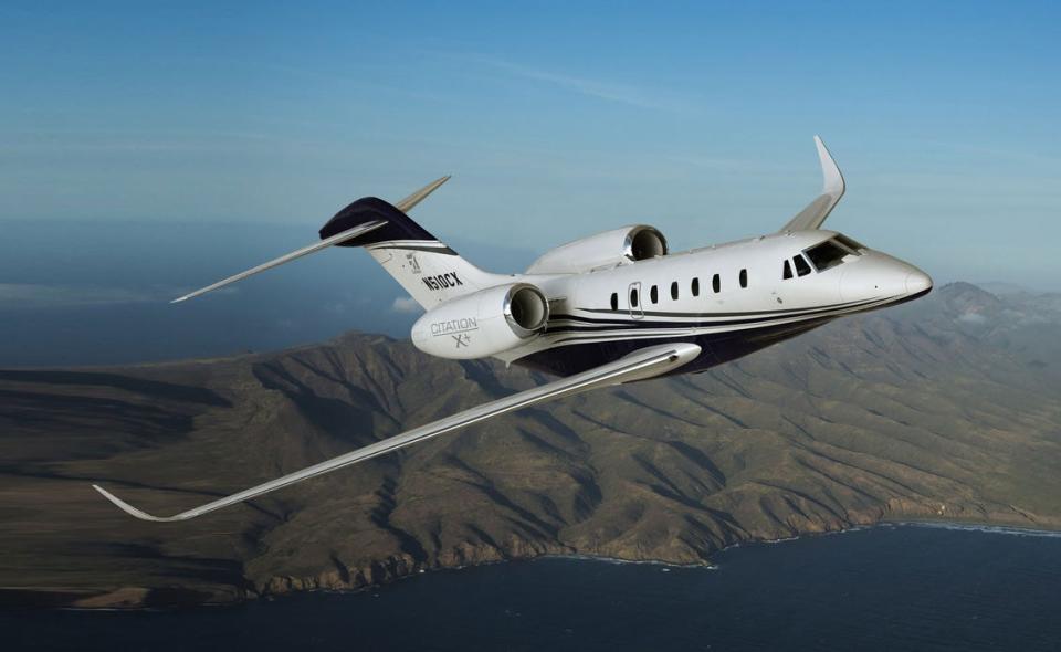 The Cessna Citation X+.