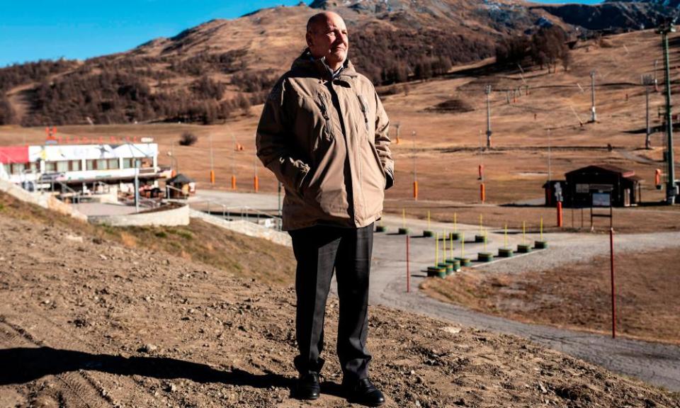 Giovanni Brasso, the head of Sestriere Spa, which manages the Via Lattea ski area.